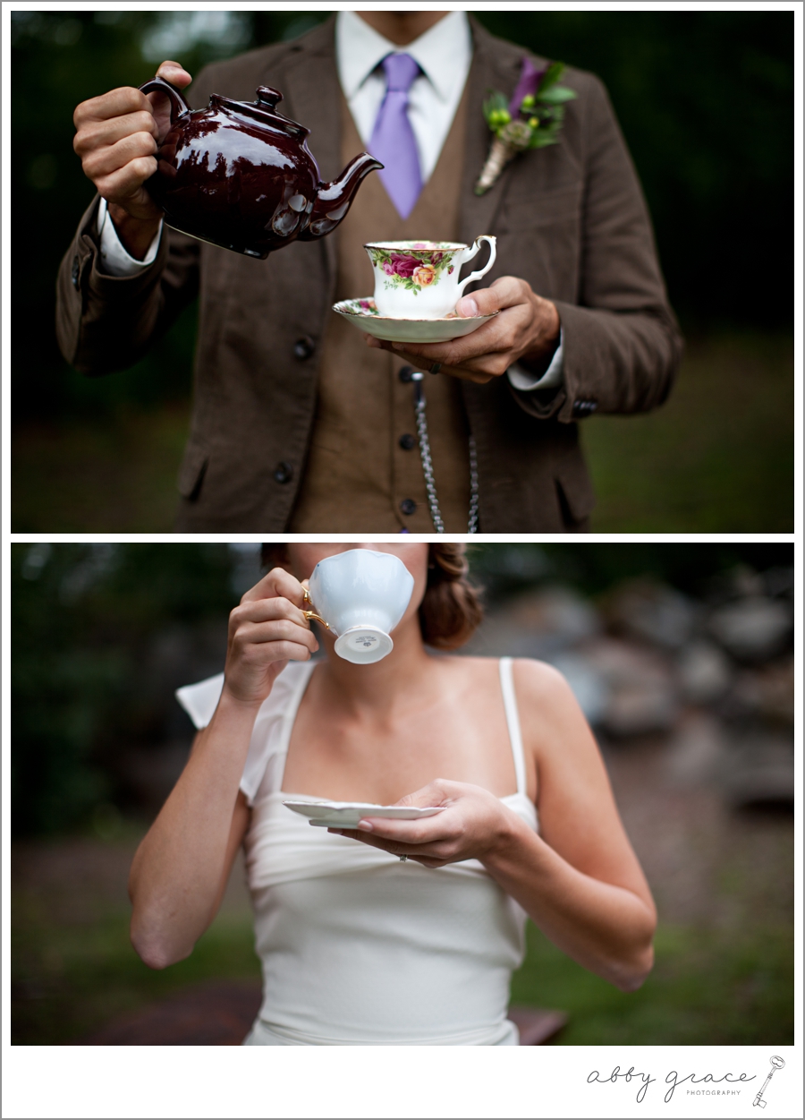 Harry Potter wedding inspiration shoot teapot teacup