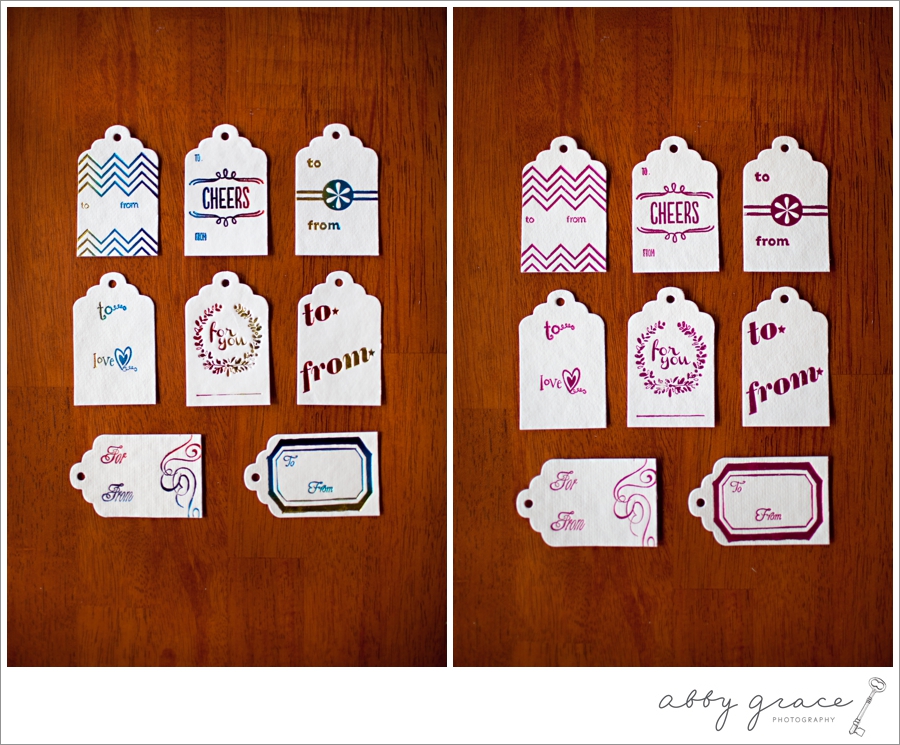 Weswen Design gift tags