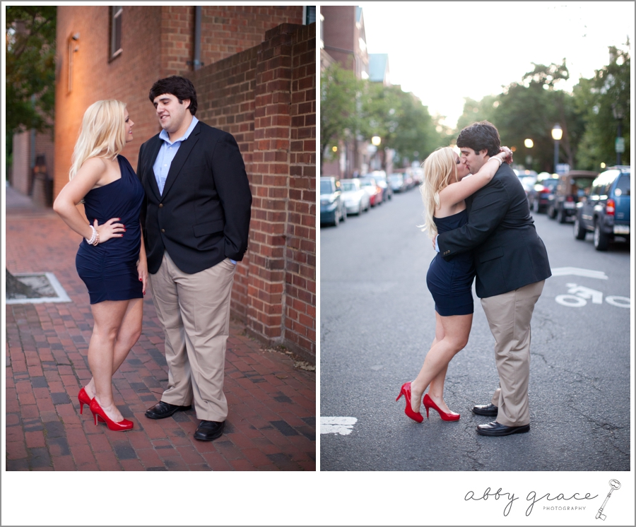 Old Town Alexandria engagement session