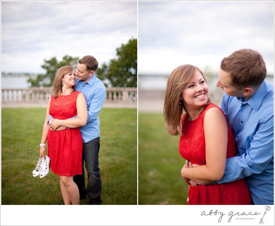 Ochre Court Newport Rhode Island engagement photographer