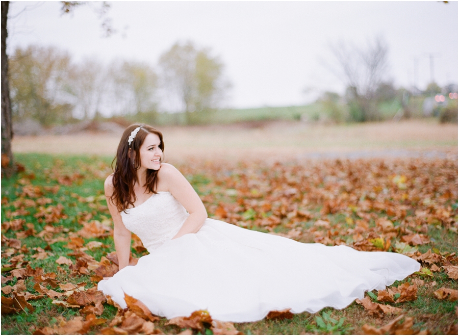 Virginia bridal session on film- Abby Grace Photography