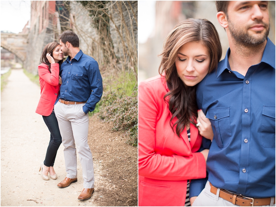 Georgetown Washington DC engagement session- Abby Grace Photography