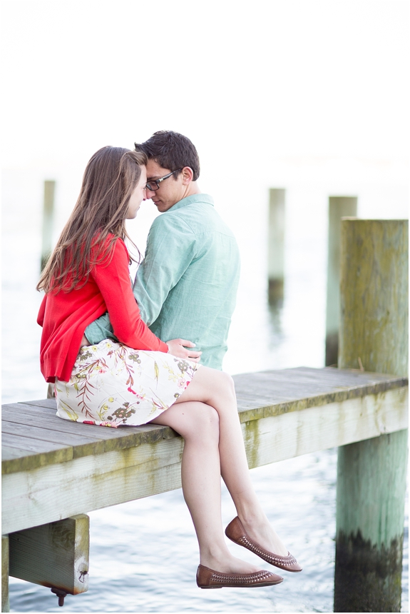 Ocean City, Maryland engagement session- Abby Grace Photography