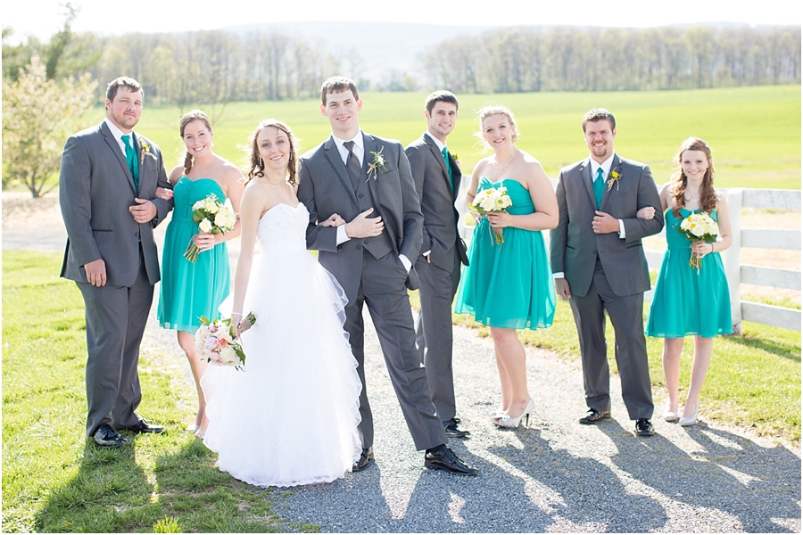 Frederick, Maryland farm wedding- Abby Grace Photography