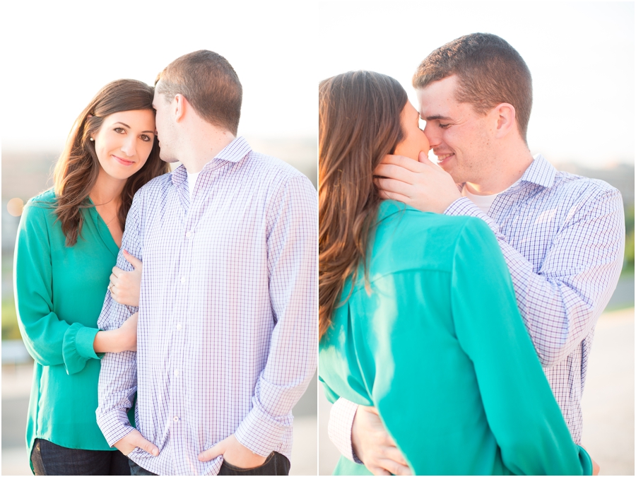 Old Town Alexandria engagement- Abby Grace Photography
