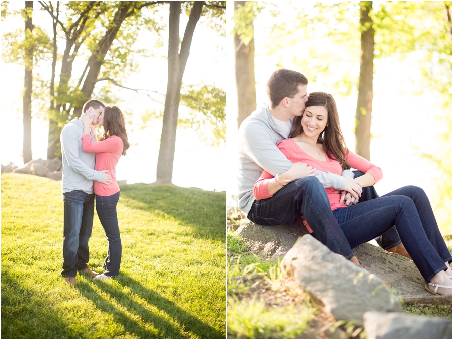 Old Town Alexandria engagement- Abby Grace Photography