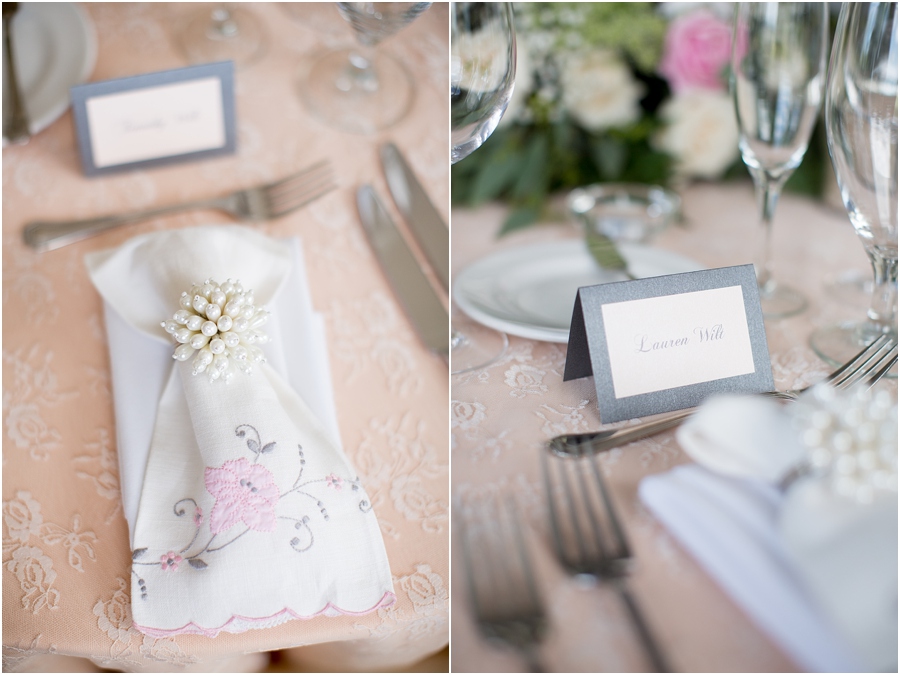 Tim & Lauren's gray & pink wedding- Abby Grace Photography