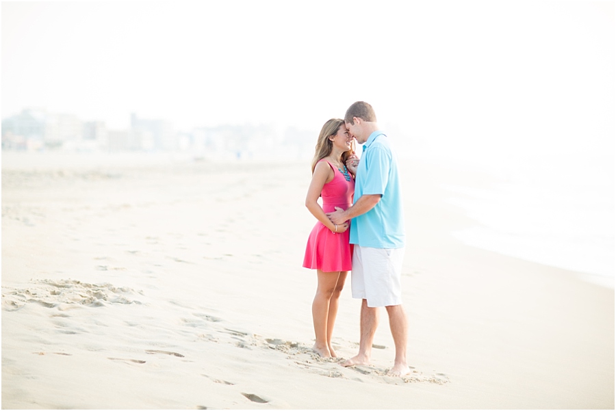 Ocean City engagement session- Abby Grace Photography