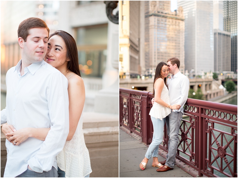 Chicago engagement session- Abby Grace Photography