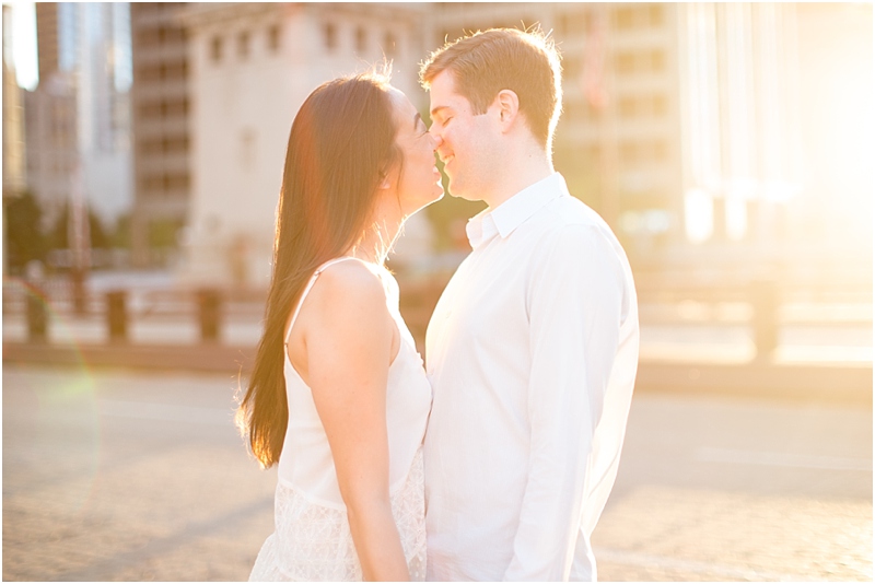 Chicago engagement session- Abby Grace Photography