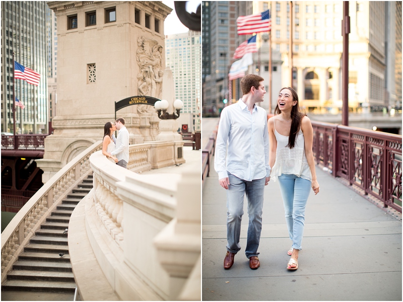 Chicago engagement session- Abby Grace Photography