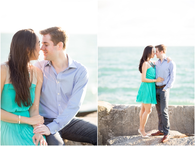 Chicago engagement session- Abby Grace Photography