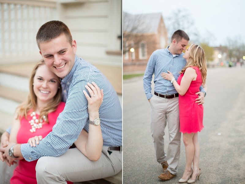 Colonial Williamsburg engagement session- Abby Grace Photography