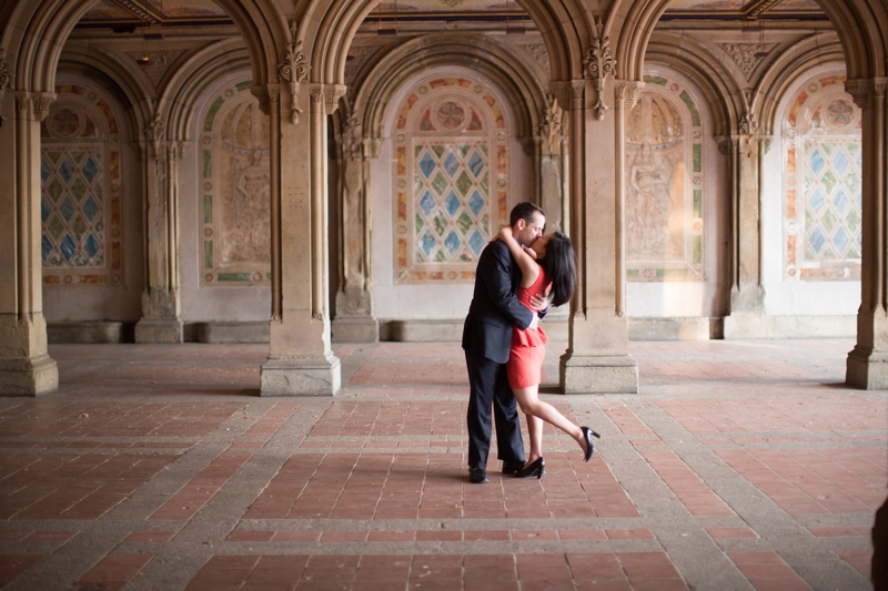 Classic New York City engagement session- Abby Grace Photography