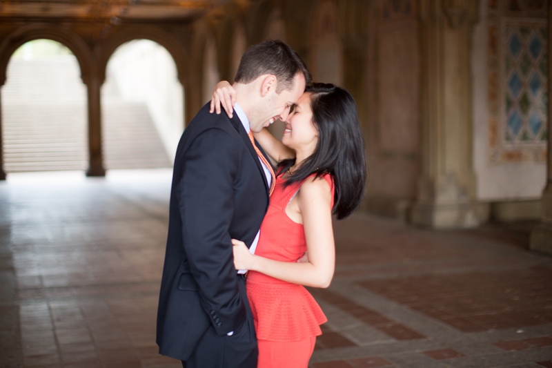 Classic New York City engagement session- Abby Grace Photography