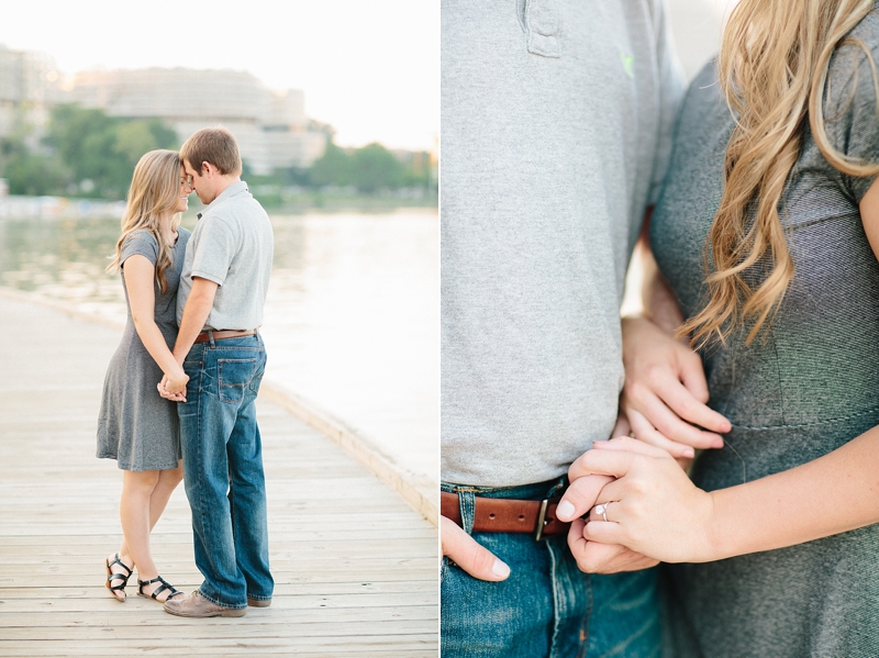 Washington DC engagement session in Georgetown- Abby Grace Photography