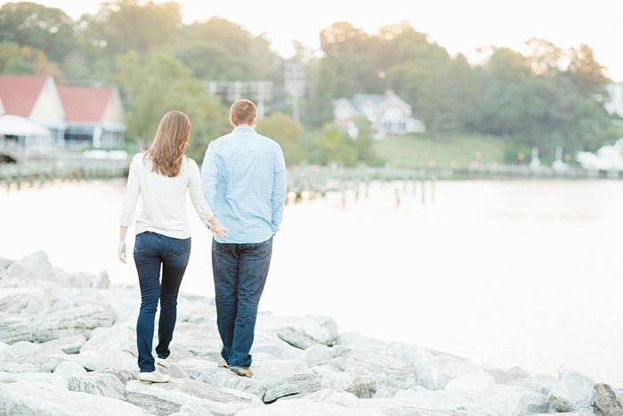 Annapolis engagement session on the Chesapeake Bay- Abby Grace Photography