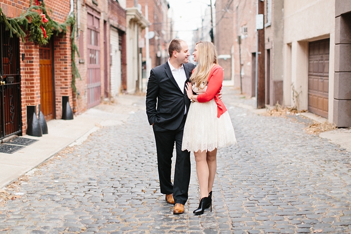 Hoboken, New Jersey engagement session by Abby Grace Photography