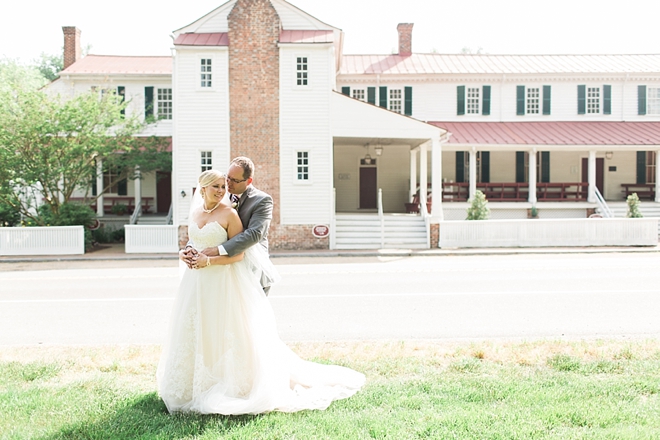 Preppy pink + navy Virginia wedding- Abby Grace Photography