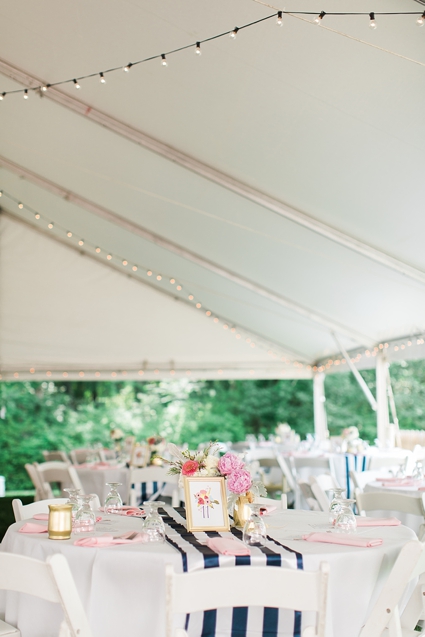 Preppy pink + navy Virginia wedding- Abby Grace Photography