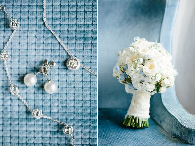 Wedding bouqets delivered to bridal suite- Abby Grace Photography