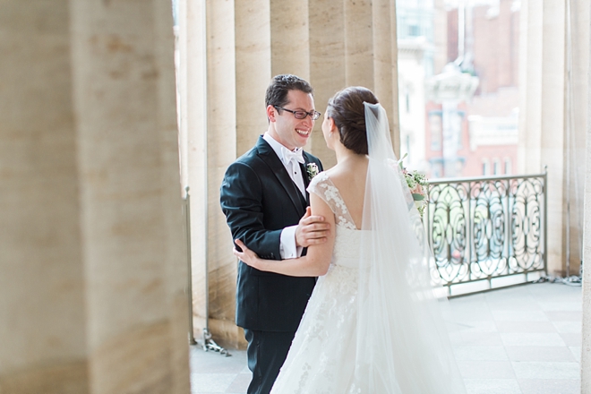 National Museum of Women in Arts wedding- Abby Grace Photography