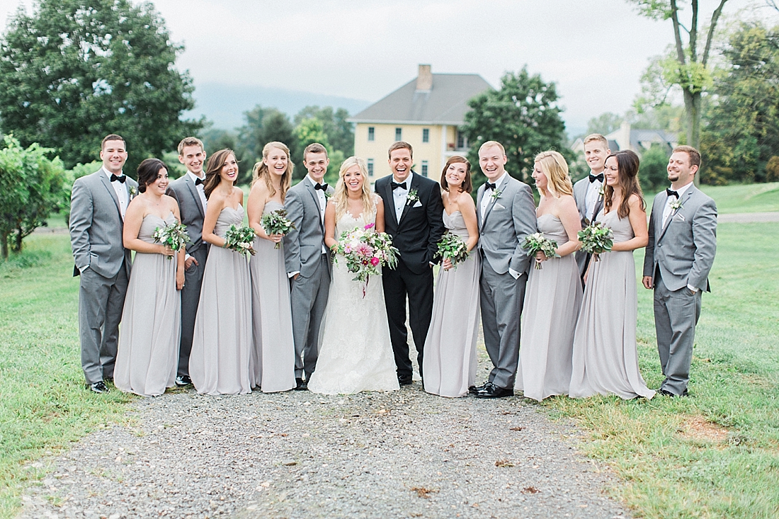 Breaux Vineyards | Virginia winery wedding | Abby Grace Photography
