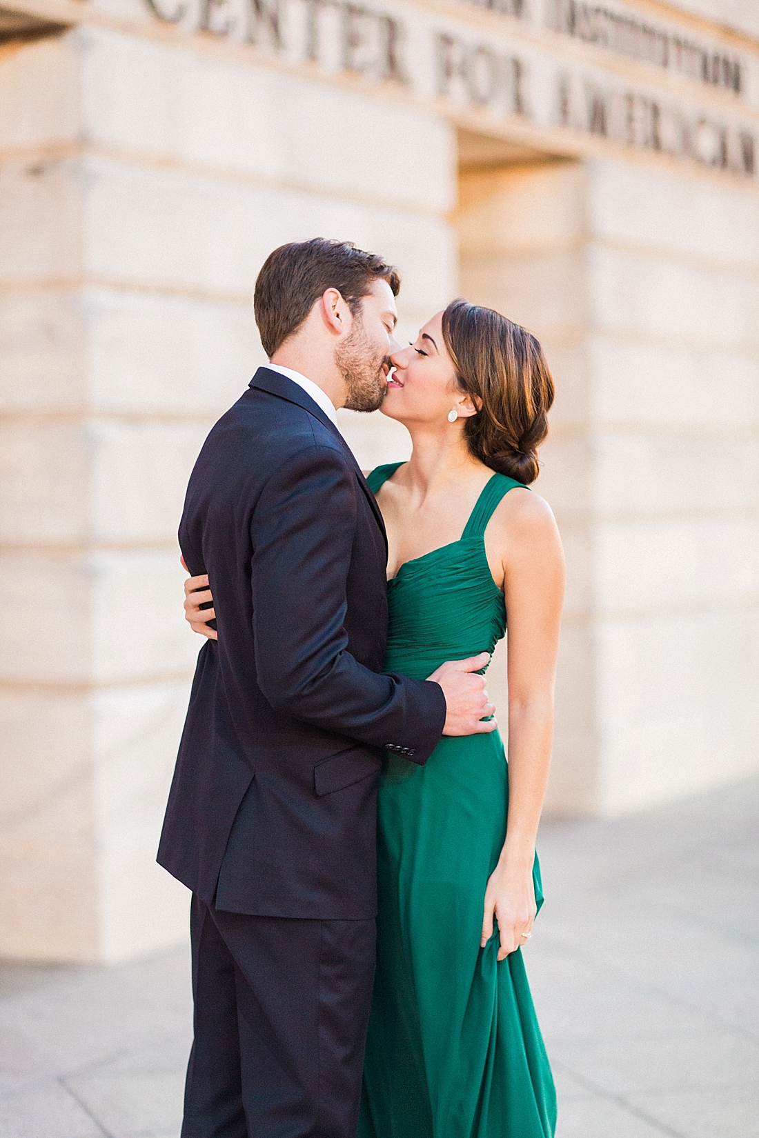 Washington DC anniversary session at the National Portrait Gallery | Abby Grace Photography