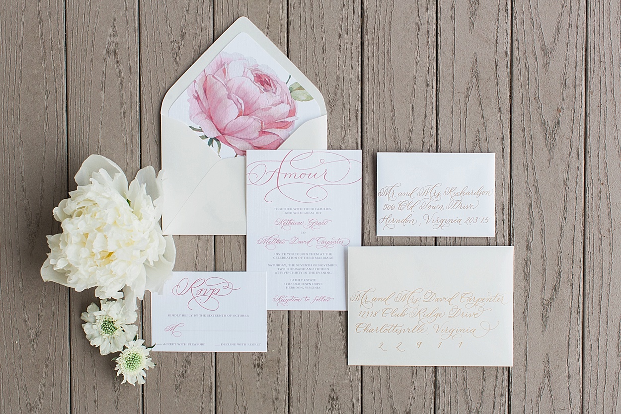 French styled wedding shoot | Paper by Sincerely Amy Designs | Abby Grace Photography 