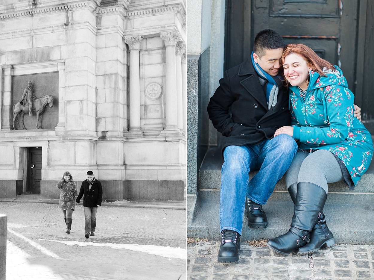 New York Brooklyn Public Library proposal | Abby Grace Photography