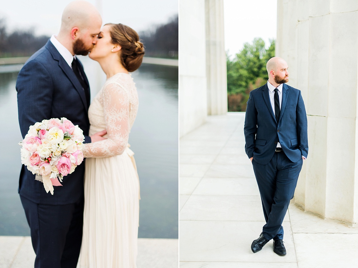 Washington DC elopement style vow renewal | Justin & Mary