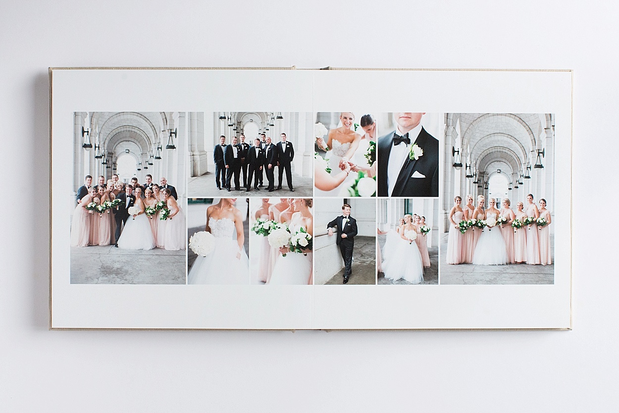 Classic gold + blush wedding at the Four Seasons Washington DC | Abby Grace Photography