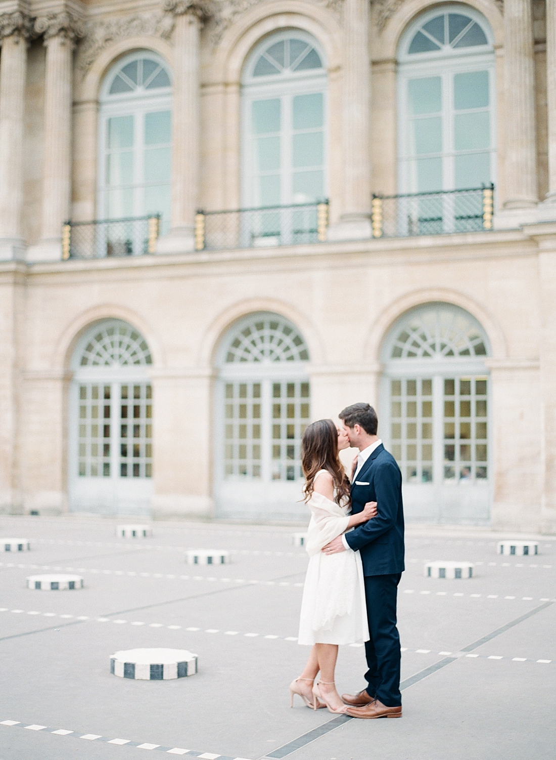 Paris anniversary session at Palais Royale | Abby Grace Photography