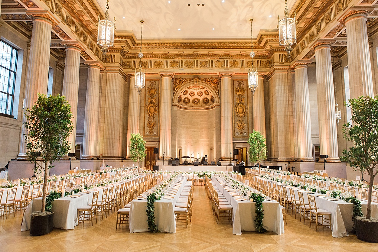 Luxury DC Mellon Auditorium wedding | Abby Grace Photography