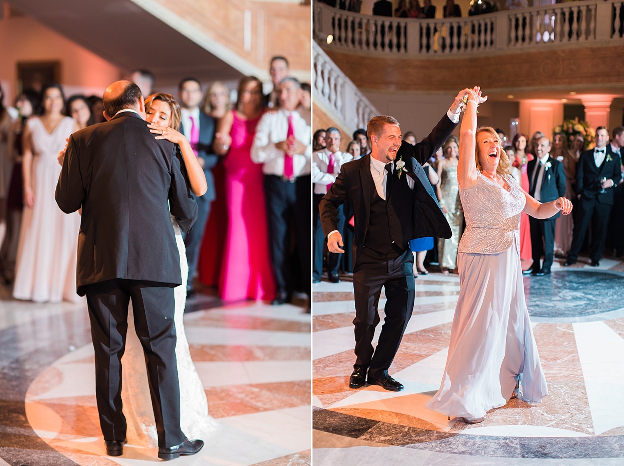Blush & purple wedding at National Museum of Women in the Arts | Abby Grace Photography