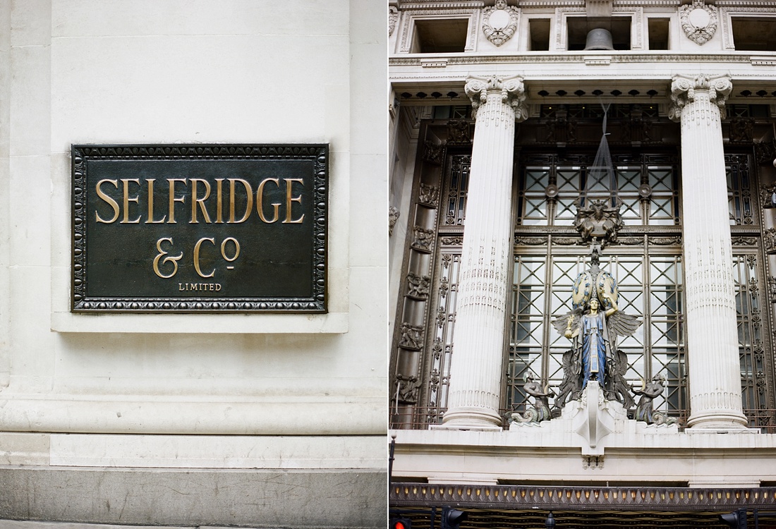 Selfridge & Co. in London, England | Fine art travel photographer Abby Grace
