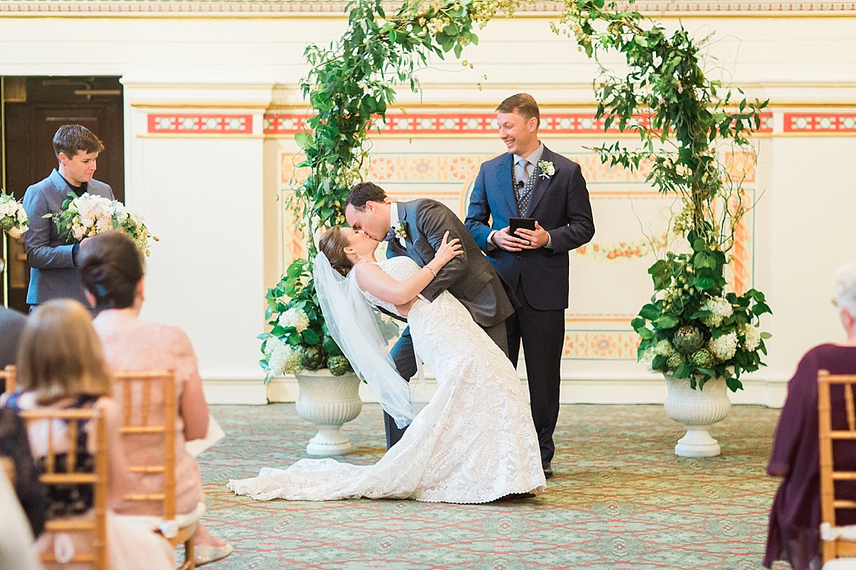 Earthy farm to table wedding at Union Station in Washington, DC | Abby Grace Photography
