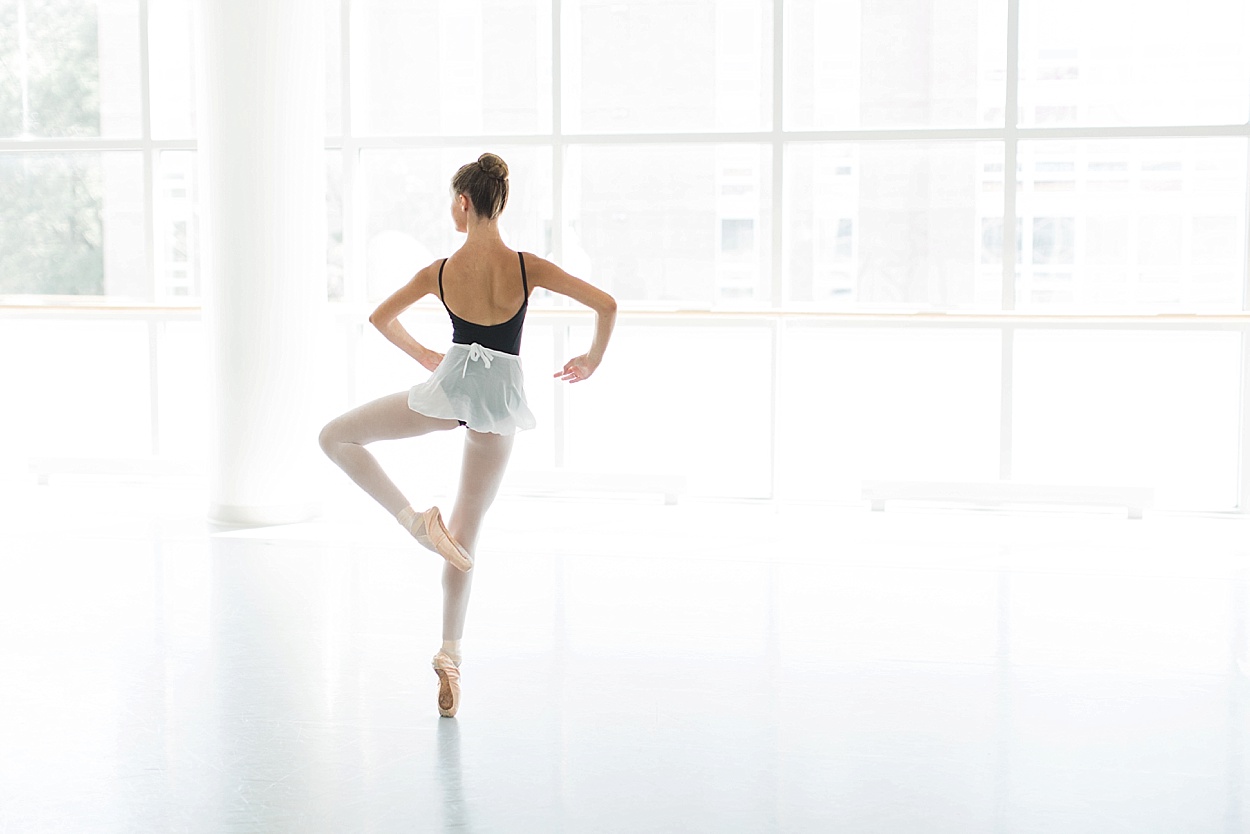 Washington Ballet School ballerina session | Abby Grace Photography
