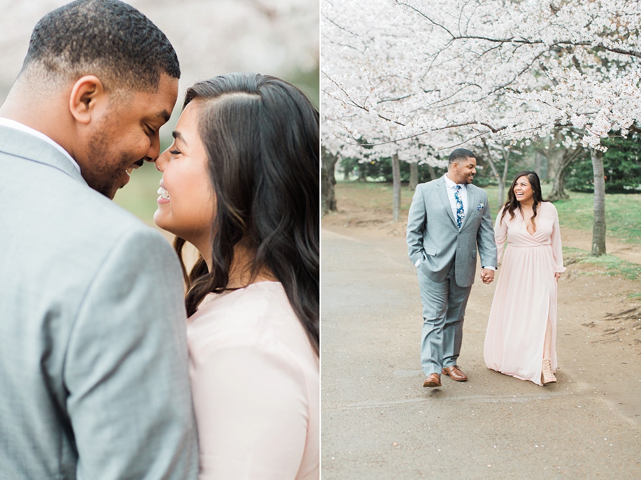 Washington, DC cherry blossom anniversary session | Abby Grace Photography