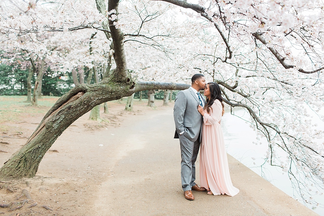 Washington, DC cherry blossom anniversary session | Abby Grace Photography
