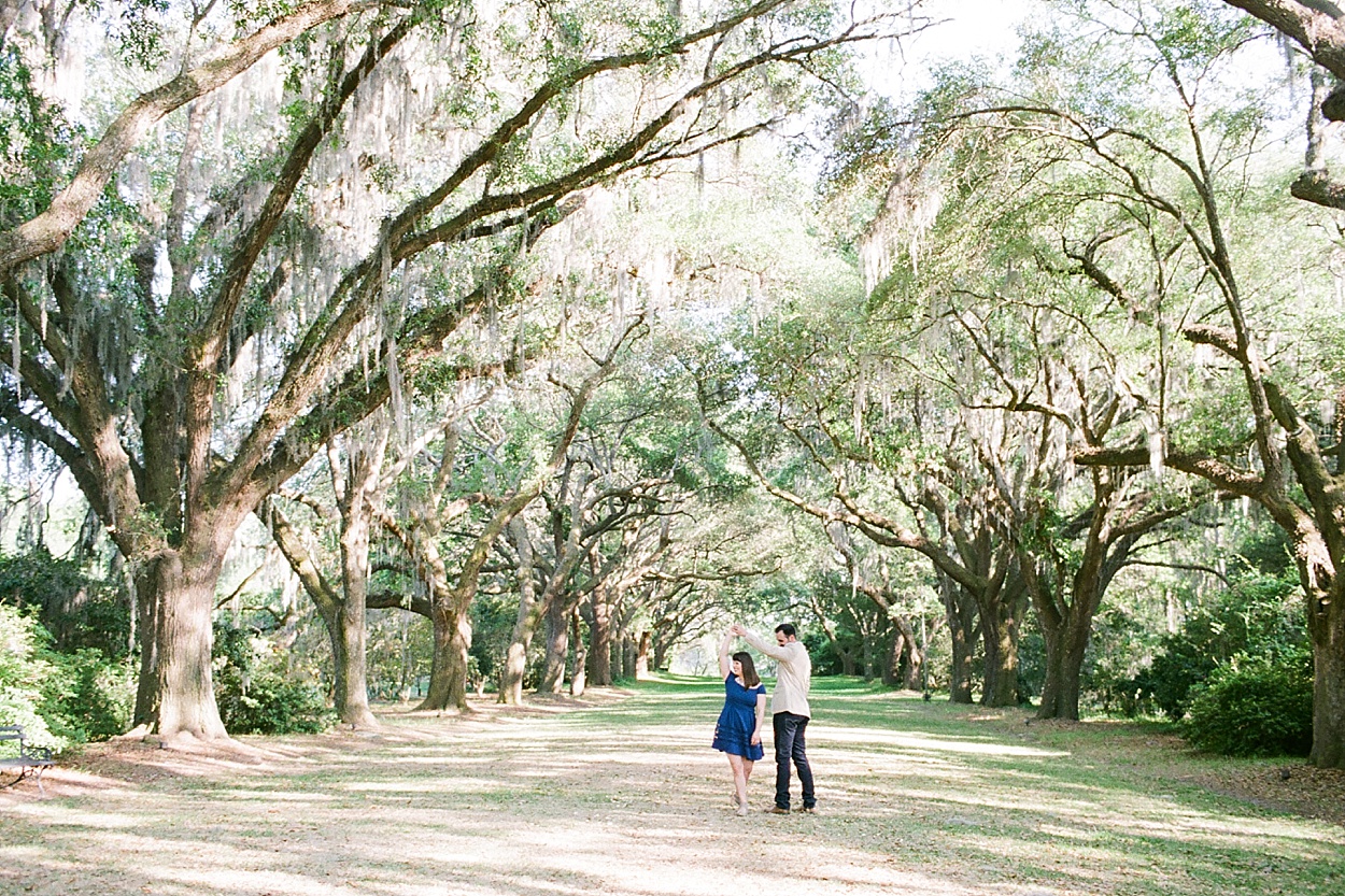 Legare Waring House film anniversary session | Abby Grace Photography