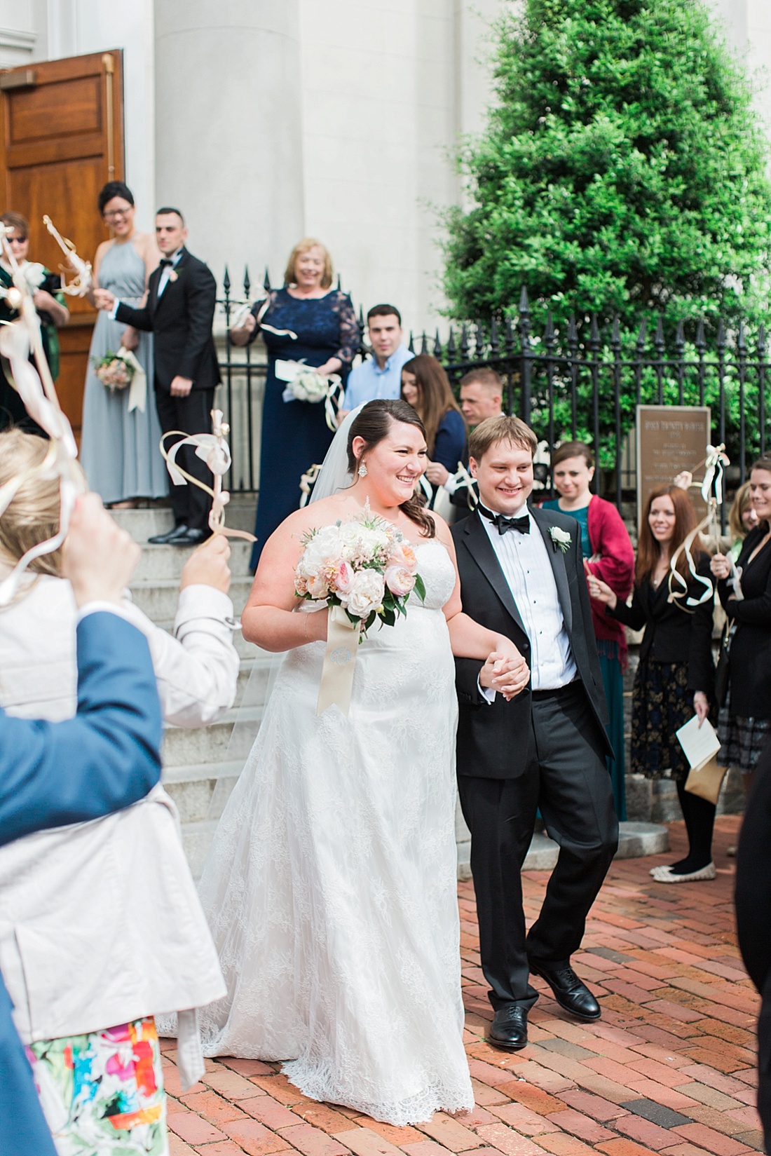 Holy Trinity Georgetown soft pink wedding | Abby Grace Photography