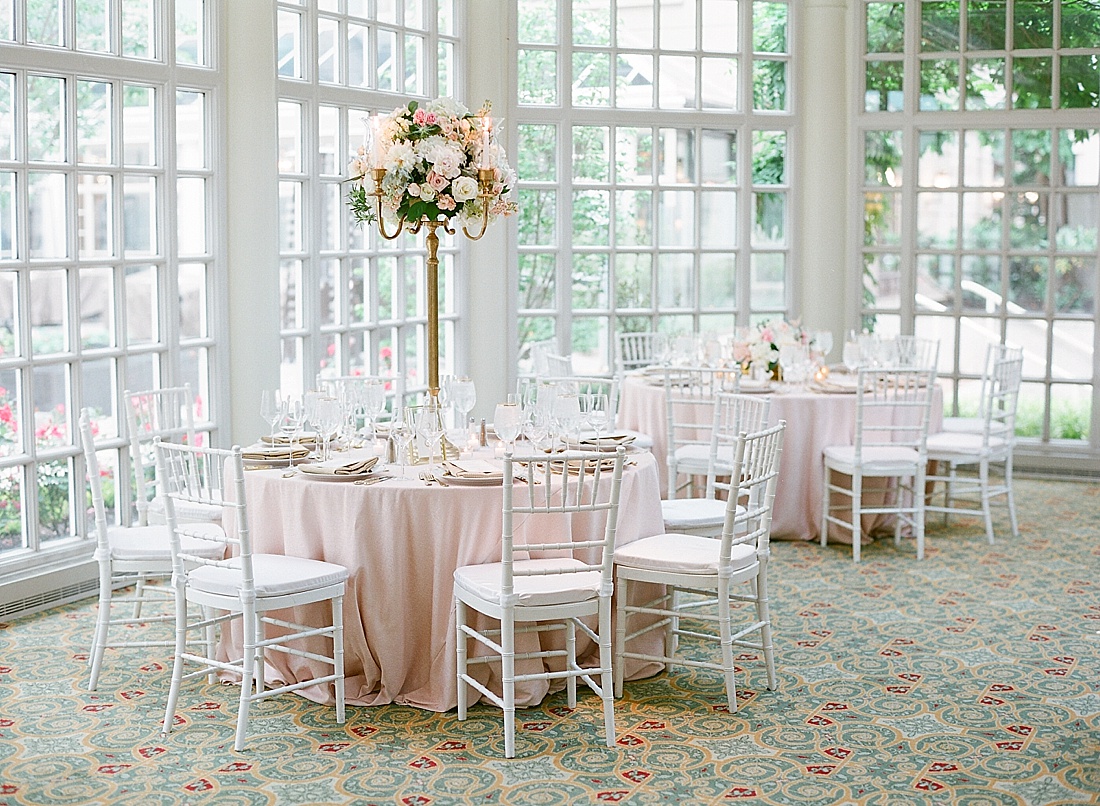 Fairmont Georgetown, DC soft pink wedding | Abby Grace Photography
