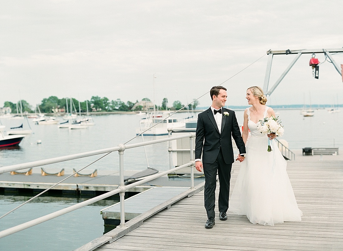 Larchmont Yacht Club, New York wedding | Abby Grace Photography