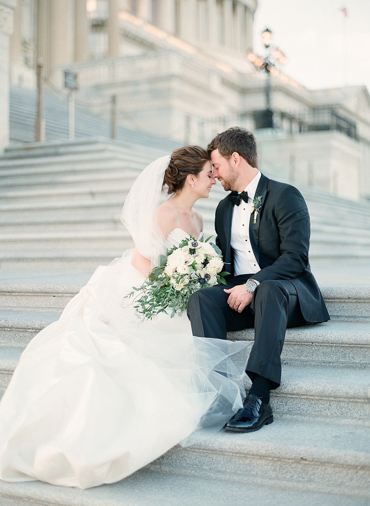 DC wedding portraits at the Capitol | Abby Grace Photography
