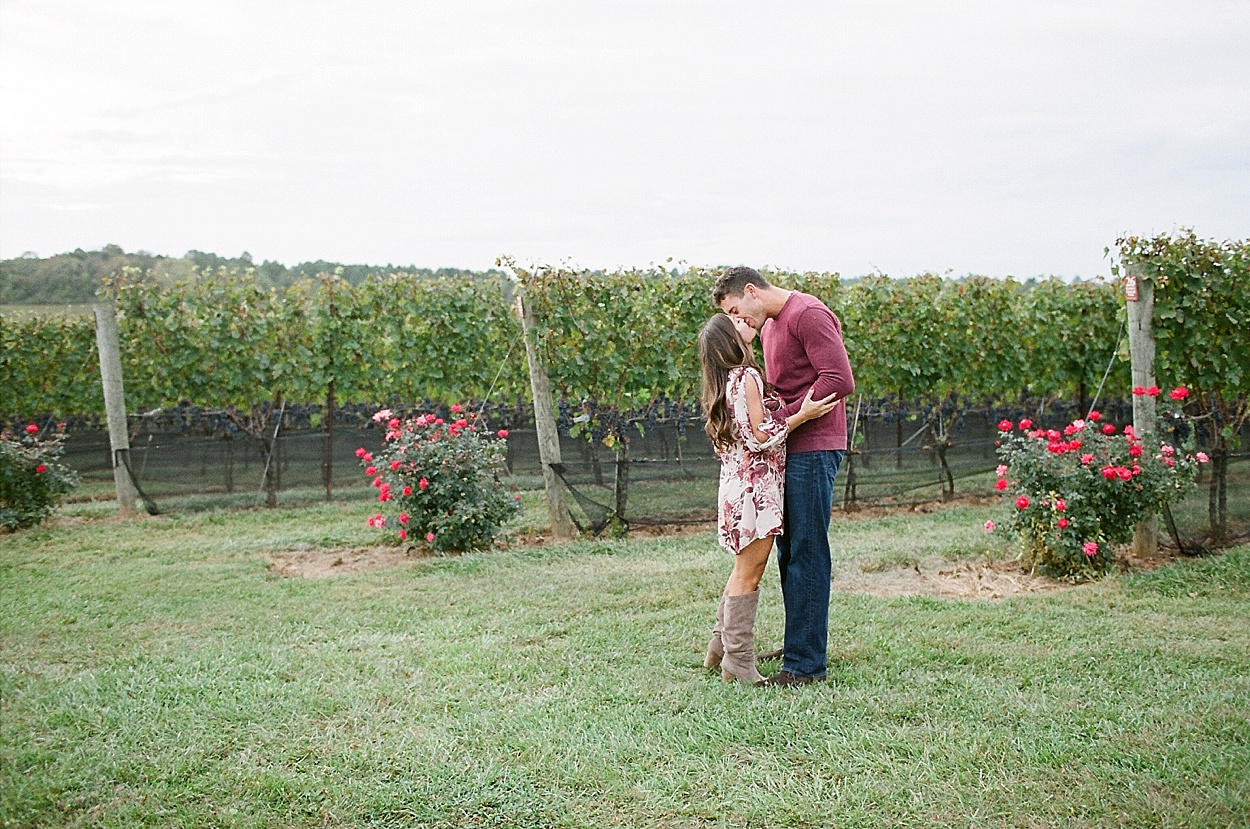 Stone Tower Winery engagement session | Abby Grace Photography