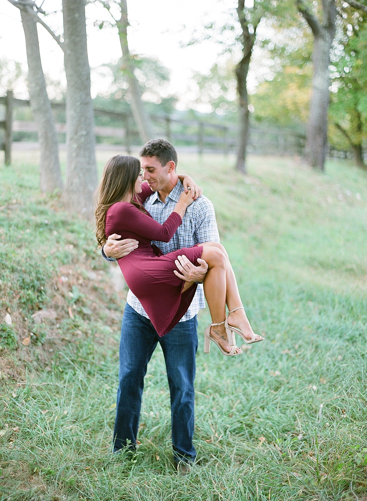 Stone Tower Winery engagement session | Abby Grace Photography