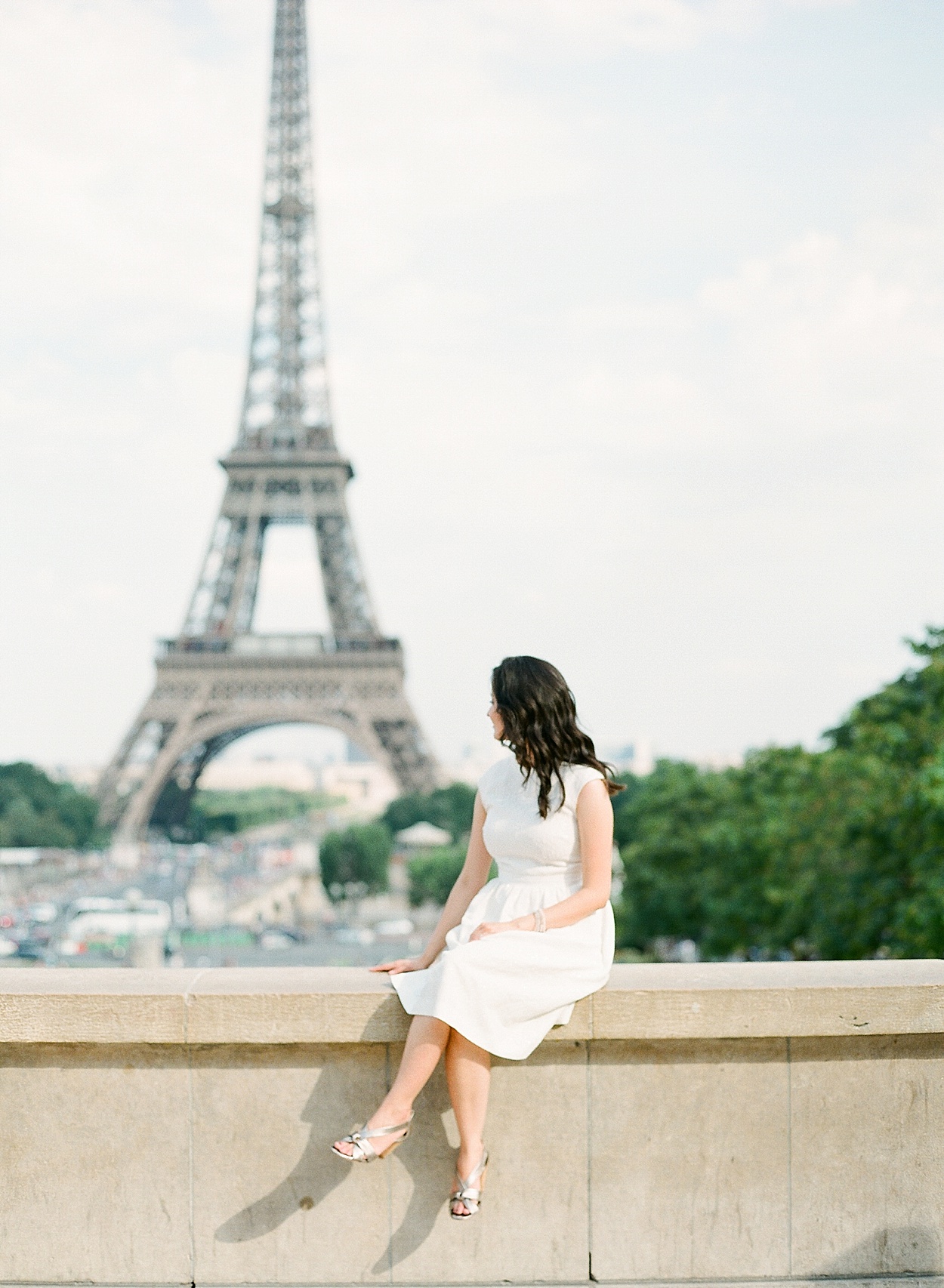 Paris anniversary engagement photos | Abby Grace Photography