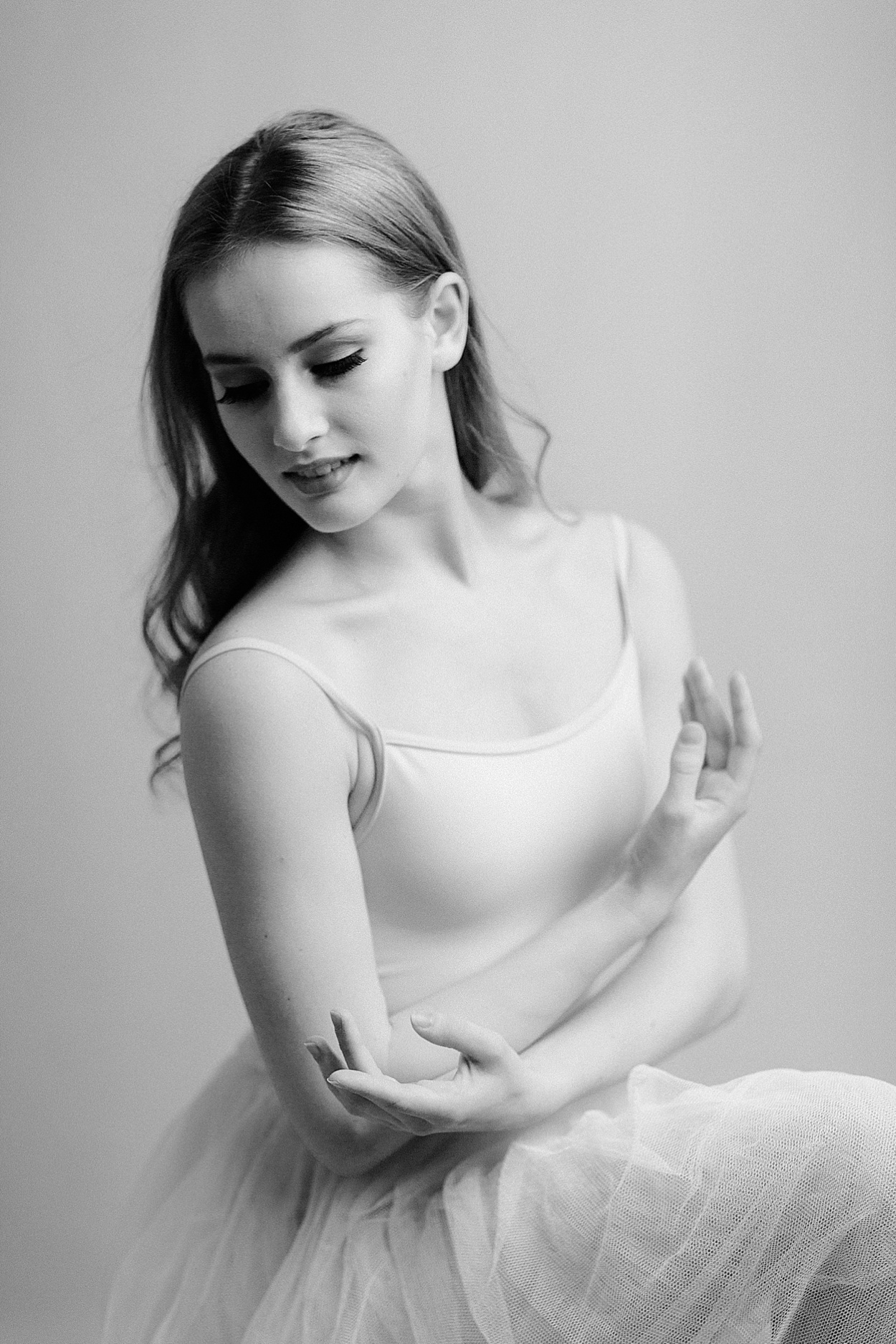 Virginia ballerina session in the studio | Abby Grace