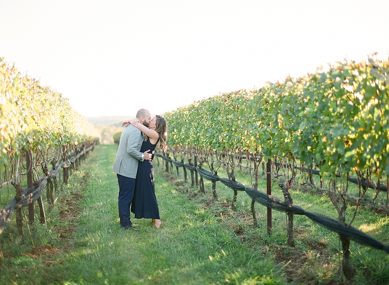 Stone Tower Winery engagement session | Abby Grace